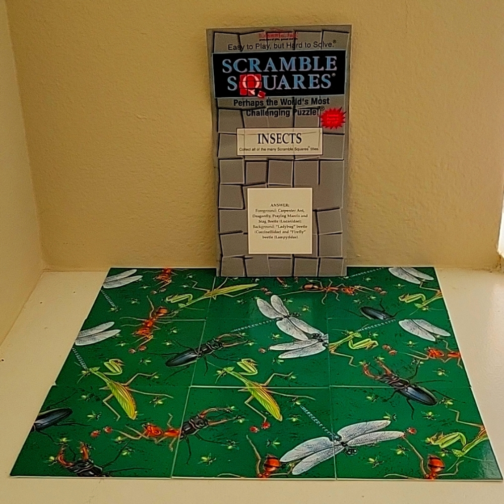 SCRAMBLE SQUARES -  WORLDS MOST CHALLENGING PUZZLES!